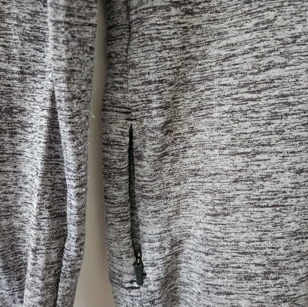 Nike Running Jacket Quarter Zip Grey XS - Picture 5 of 6
